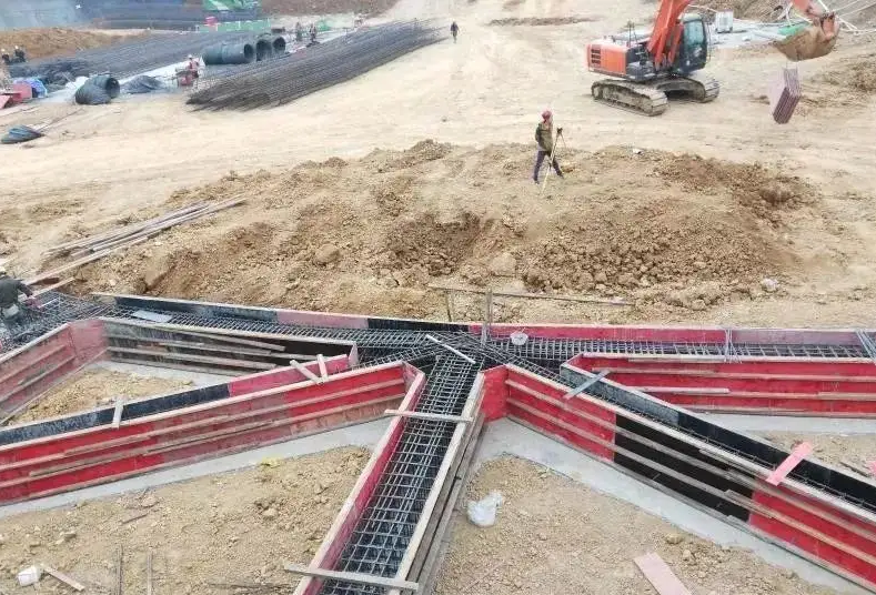 开阳深基坑梁钢筋混凝土内支撑特点