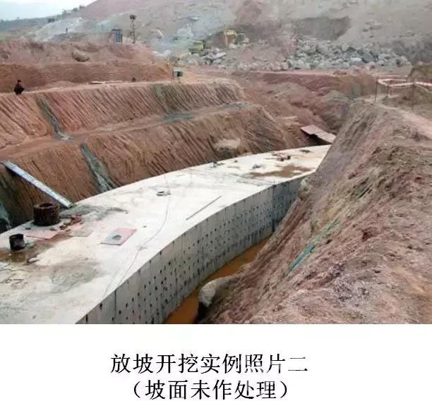 开阳放坡开挖及简易支护适用性
